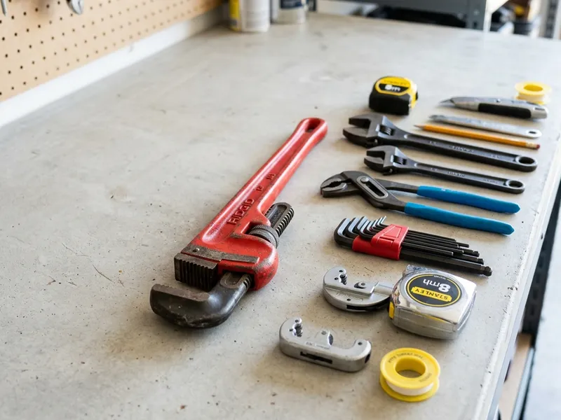 Professional plumbers in Woodburn, IA equipped with top-tier tools for residential and commercial plumbing services.